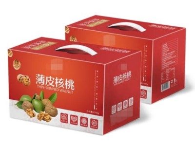 來濟南禮品盒定制廠家定制干果禮盒，讓您過個喜慶年！